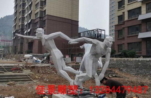 金属雕塑热门话题,当代艺术与工业美学的完美融合